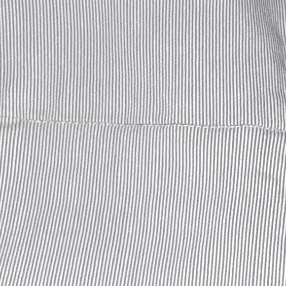 Peach Top Sz XL * Counterparts Pull-on Capris * Sz 16 * Tan & White Pinstripe * - Picture 5 of 9